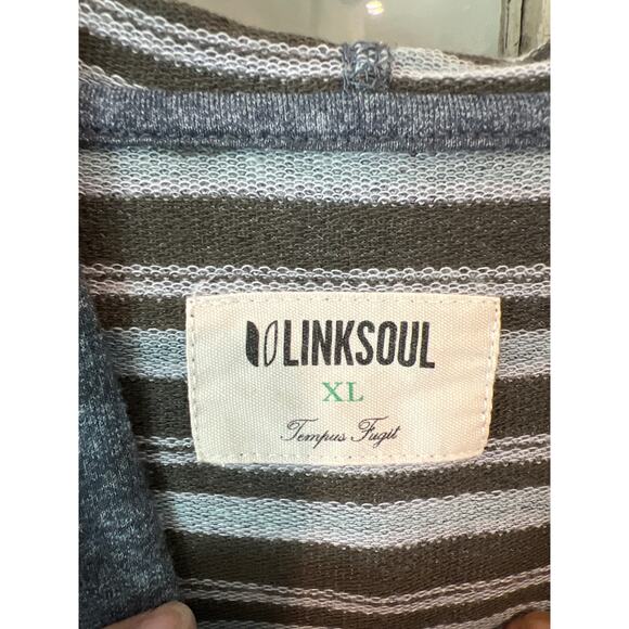 Linksoul size XL men’s hooded long sleeve top - Picture 2 of 3